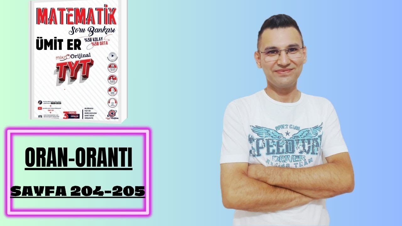 MİKRO TYT SORU BANKASI  |ORAN-ORANTI|  Syf 204-205  | @umiter55  #yks2024 #kamp