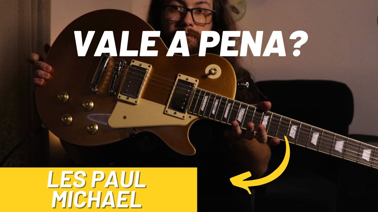 👉 Michael GM 750N é BOA mesmo? Review COMPLETO (Gold Top Les Paul)