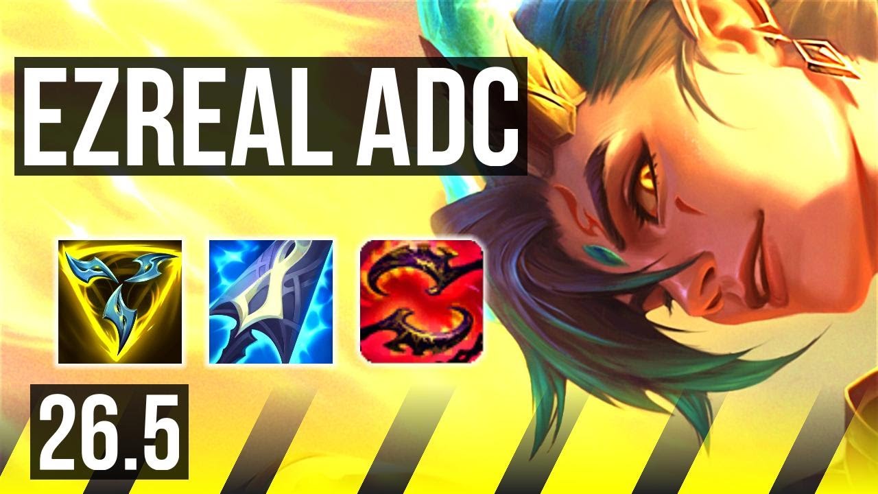 EZREAL & Soraka vs YUNARA & Lulu (ADC) | Good KDA: 11/1/5 | BR Challenger | 26.5