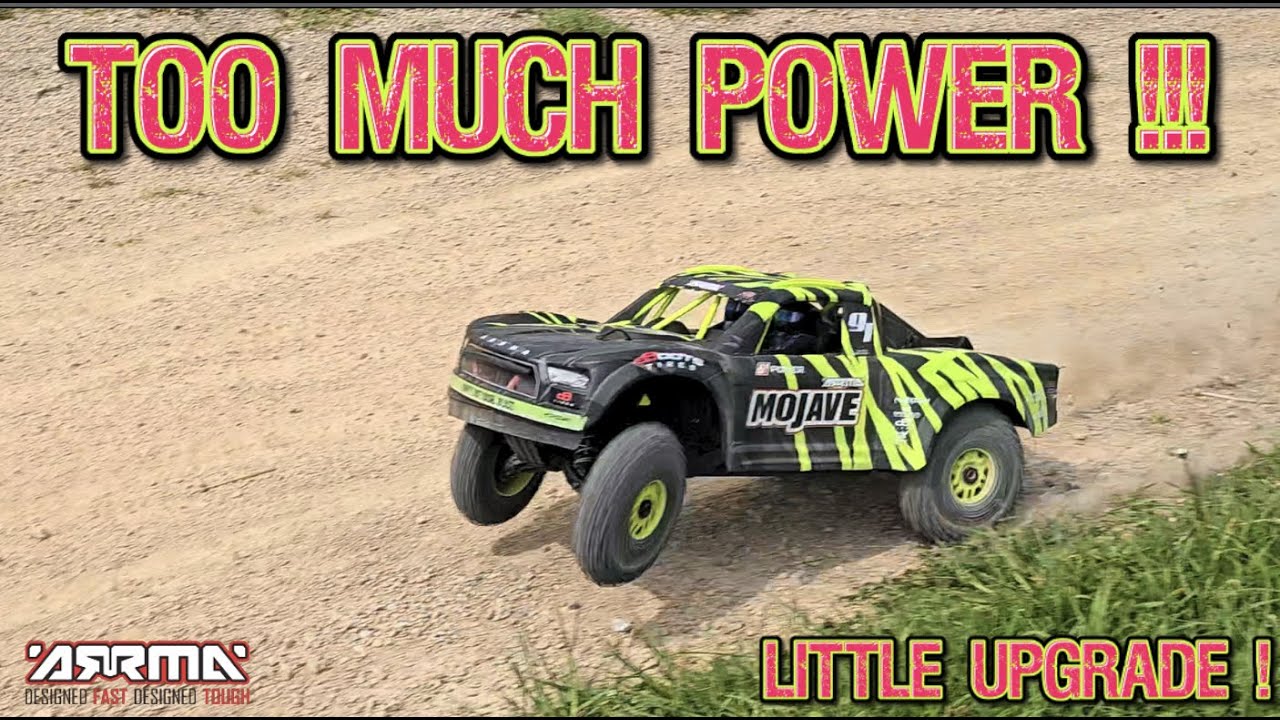 ARRMA MOJAVE V2 6S TAKES OFF WOW