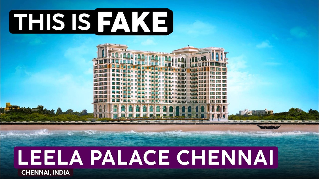 THE LEELA PALACE Chennai, India 🇮🇳【4K Hotel Tour & Honest Review】A Kinda Sorta Palace