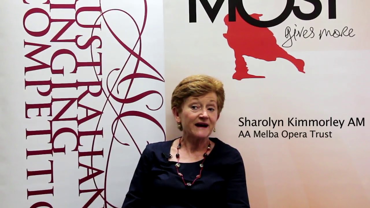 Sharolyn Kimmorley AM, discusses her on-going involvement with the Australian Singing Competition
