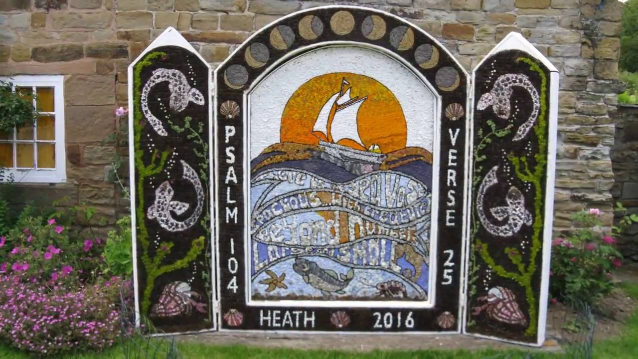 Heath Village  - Well Dressing 2016