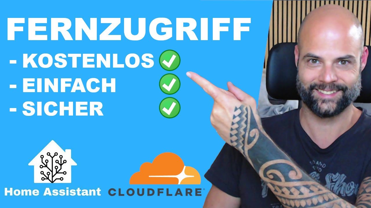 Home Assistant kostenloser Fernzugriff mit CloudFlare