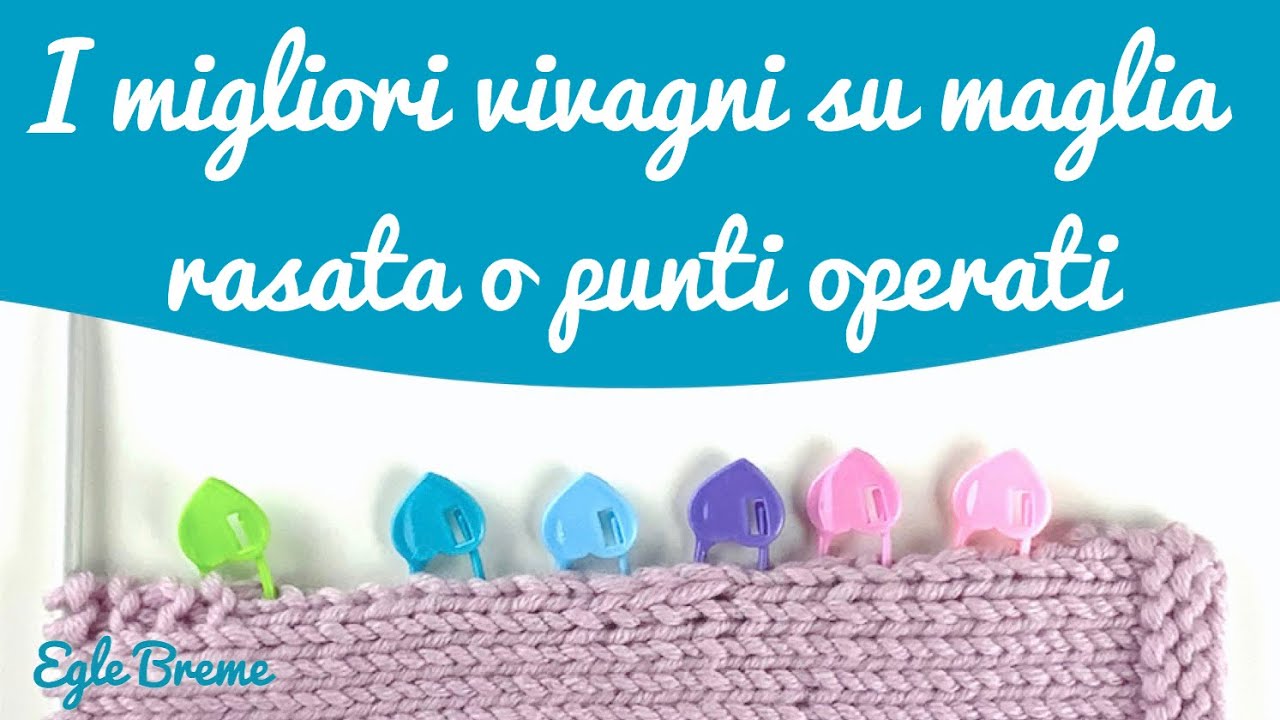 I migliori vivagni su maglia rasata o punti operati