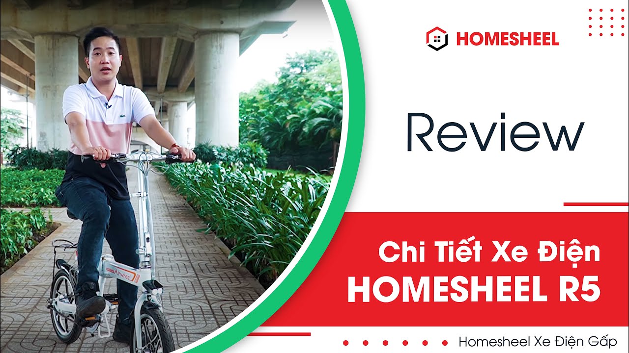 Review chi tiết Homesheel Airwheel R5