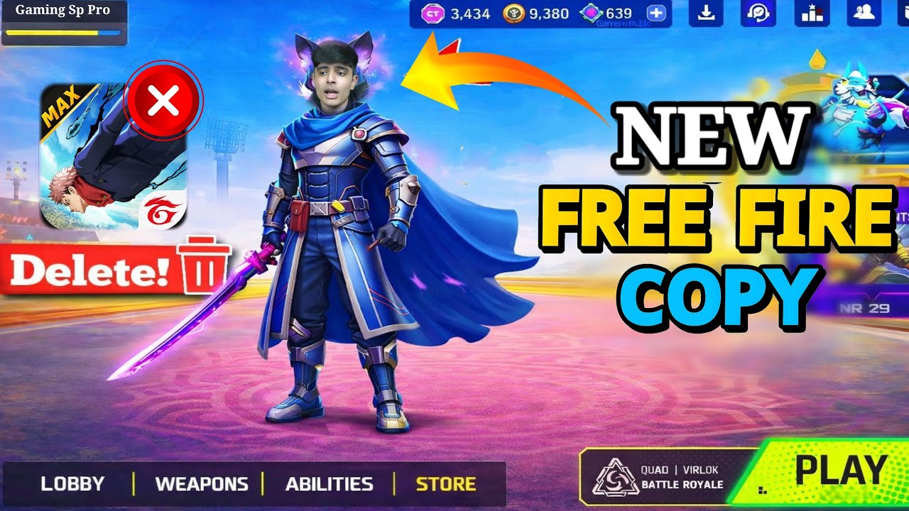 FREE FIRE NEW COPY GAME !🎯2026 Top 5 Battle Royale Game🔥FF COPY GAME