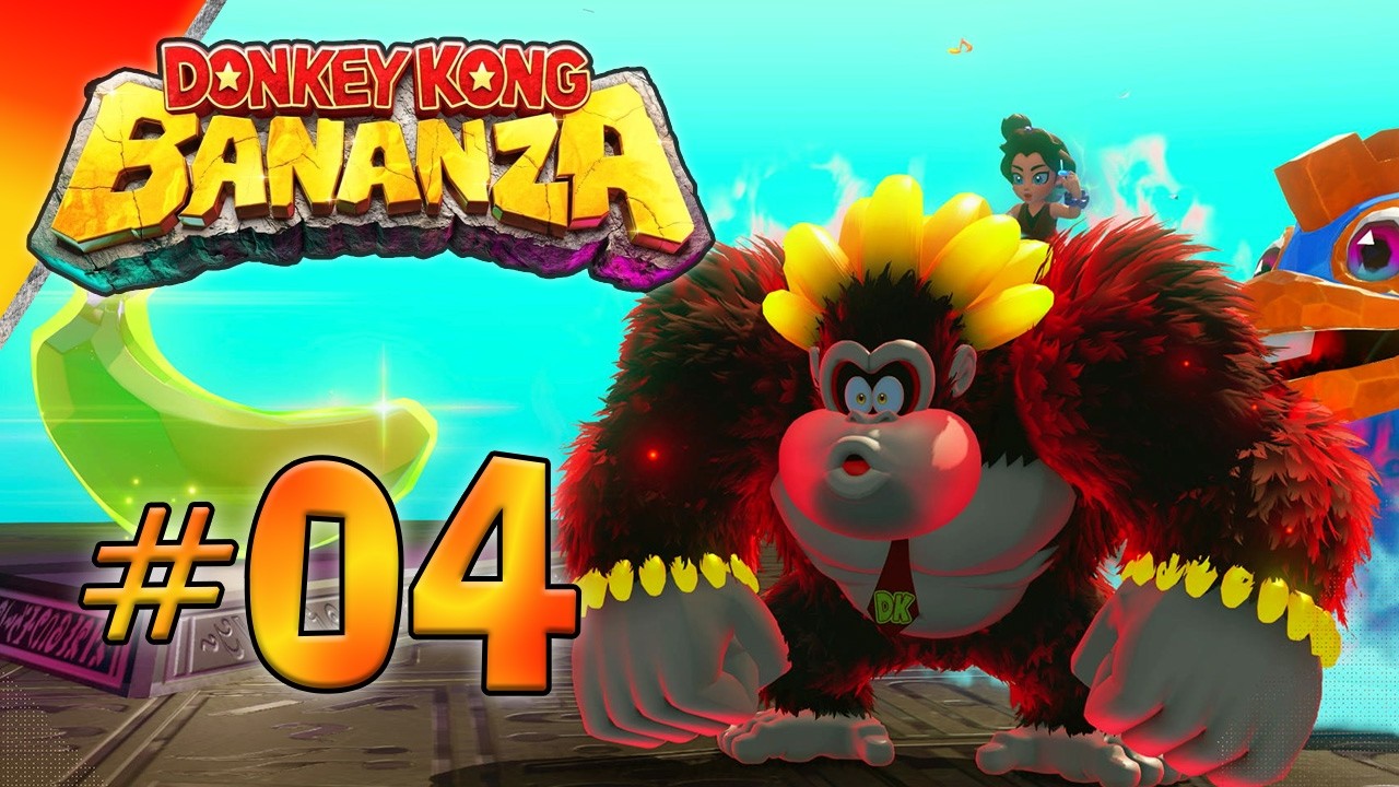 HULK MAGRELO NO CANAL???| Donkey Kong Bananza: #04