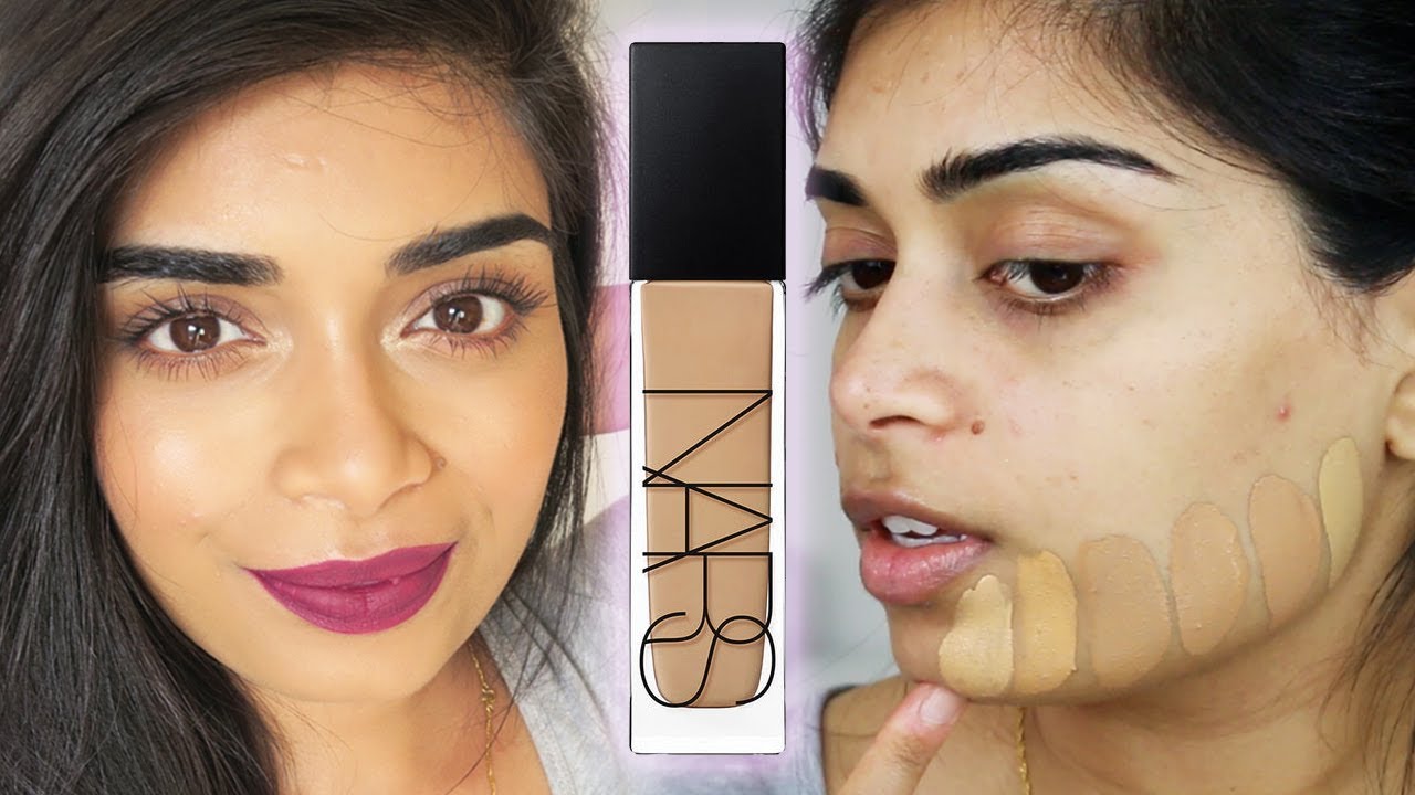 Обзор тонального крема NARS NATURAL RADIANT LONGWEAR FOUNDATION, Аруба | Для индийских средних то...