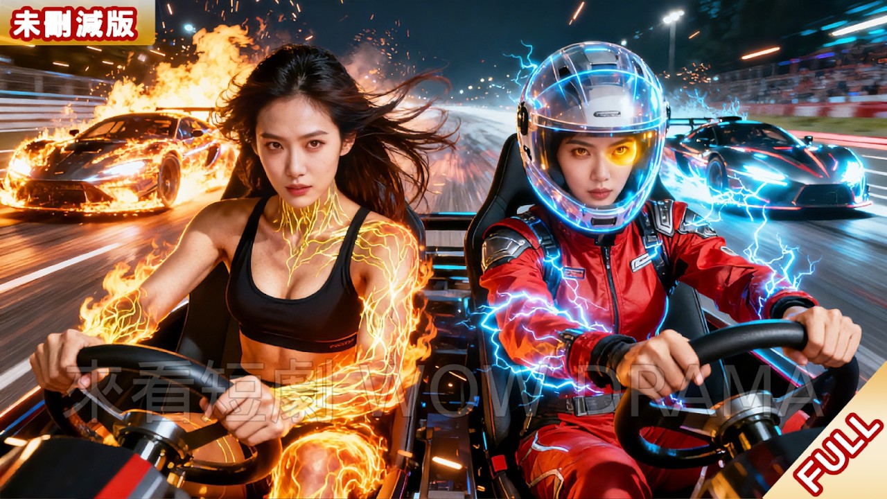 賣炒飯的單親母親竟是隱退多年的車神！ 女兒被欺負，她一腳油門橫掃賽車場，碾壓渣男，重登車神王座！