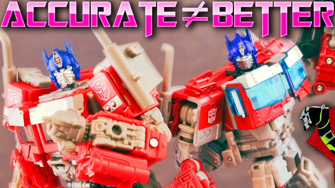Optimus Prime: Mainline VS SS102 | Transformers Studio Series ROTB | Doctor Lockdown Reviews 172
