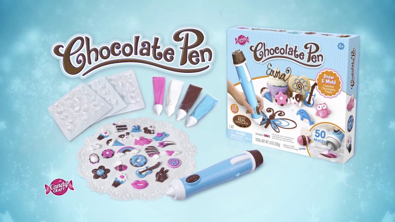 Candy Crafting with the Chocolate Pen: Make Candy Molds
