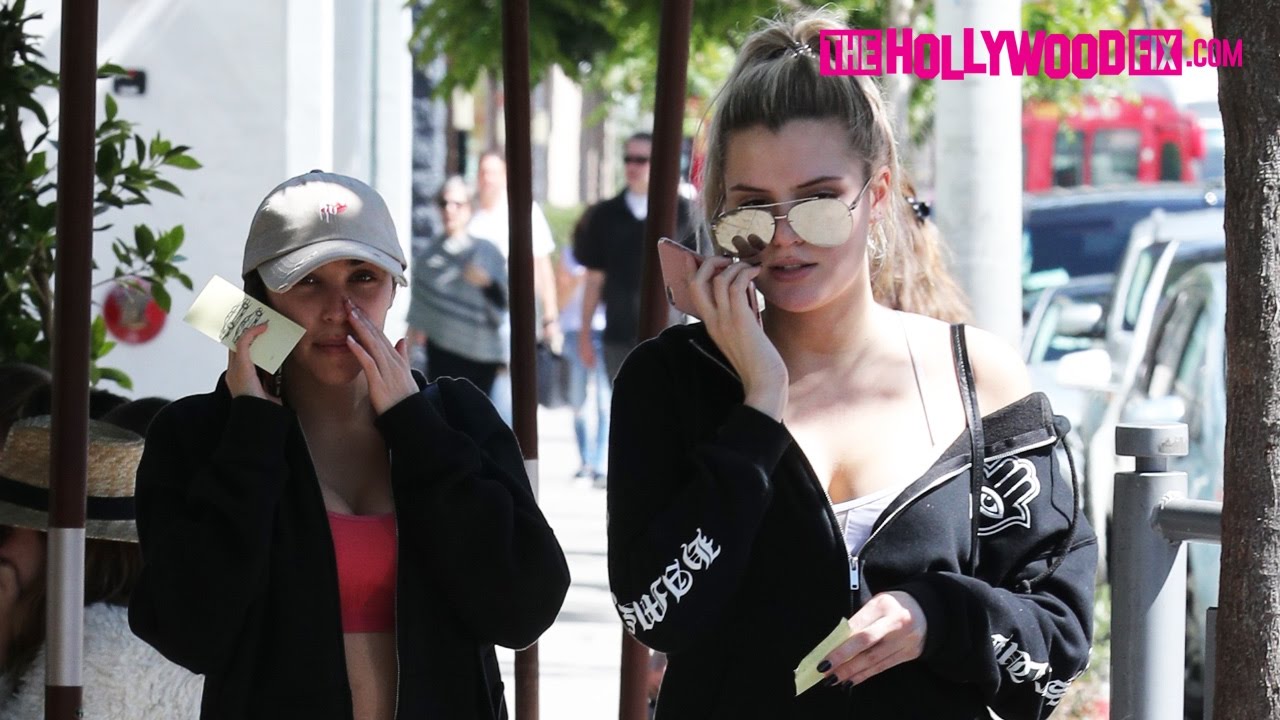 Alissa Violet & Chantel Jeffries Are Asked About The Jake Paul Breakup At Urth Caffe 3.7.17