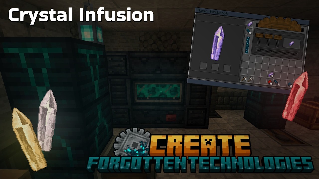 The Crystal Infusion | Create: Forgotten Technologies