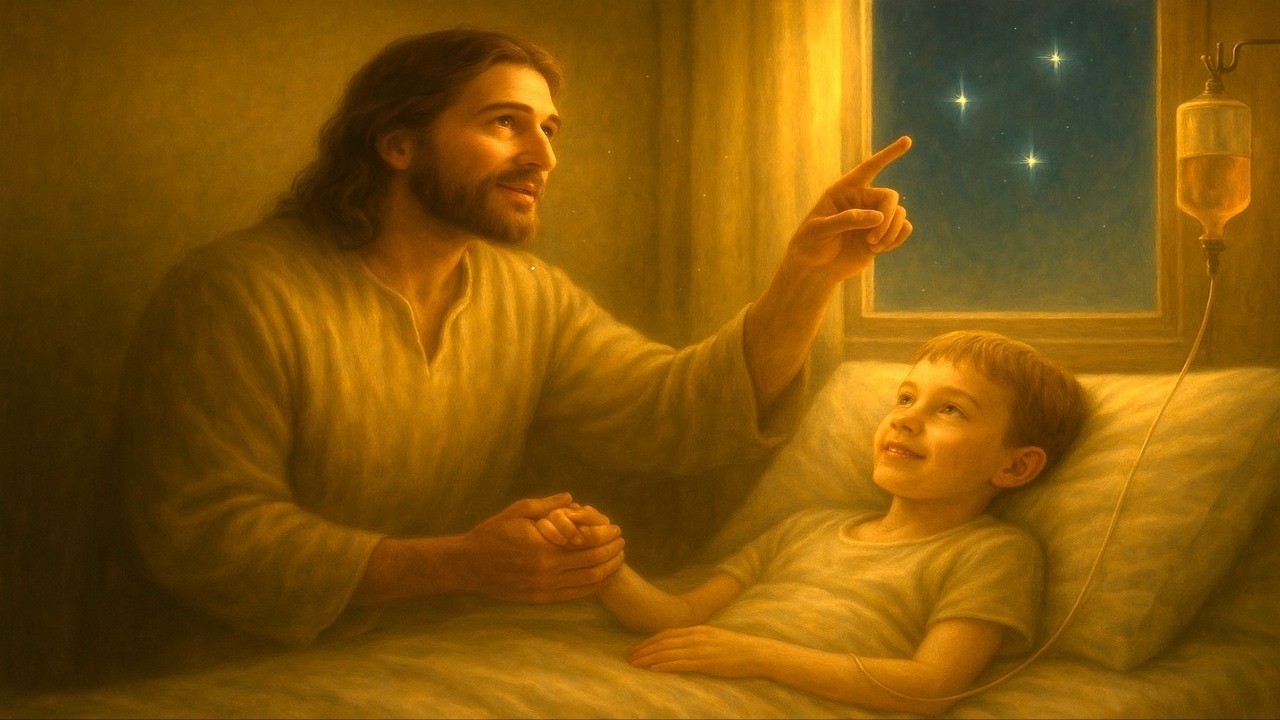 La carta de Jesús al niño al que nadie vino a ver en su última noche