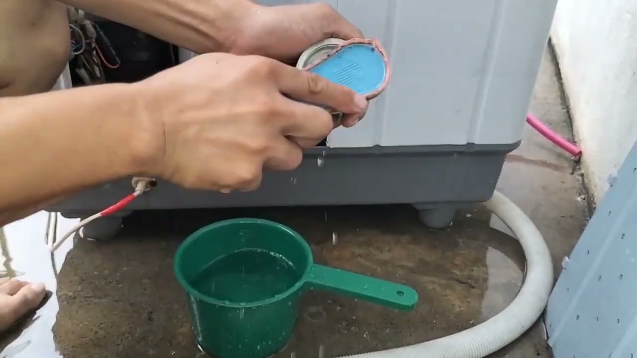 PAANO MAGPALIT NG DRAIN RUBBER NG WASHING MACHINE