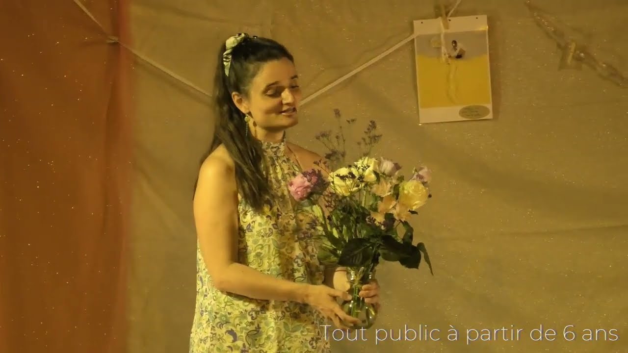 Au parfum des fleurs, par Noémie Sanson, conteuse