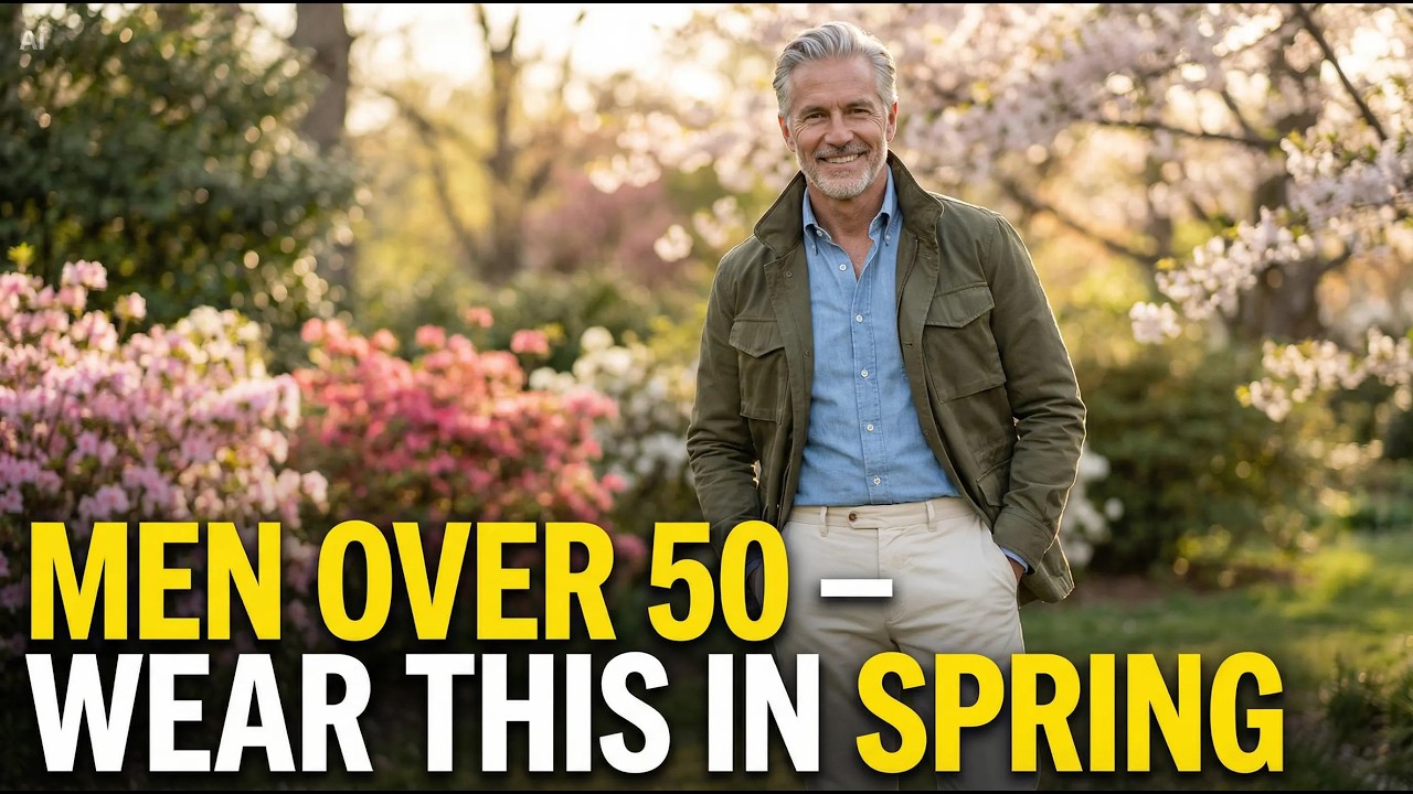 Мужчины старше 50: Весеннее правило выбора цвета, которое меняет всё