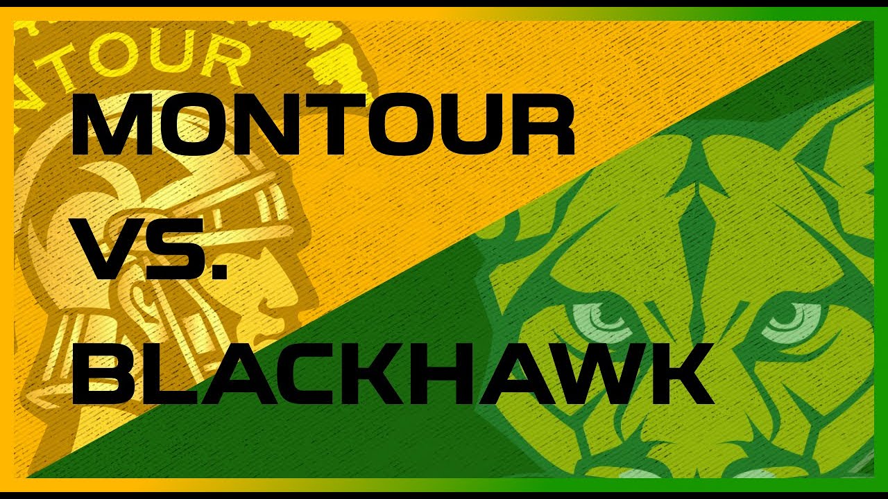 Montour Spartans Vs. Blackhawk Cougars - Montour Football