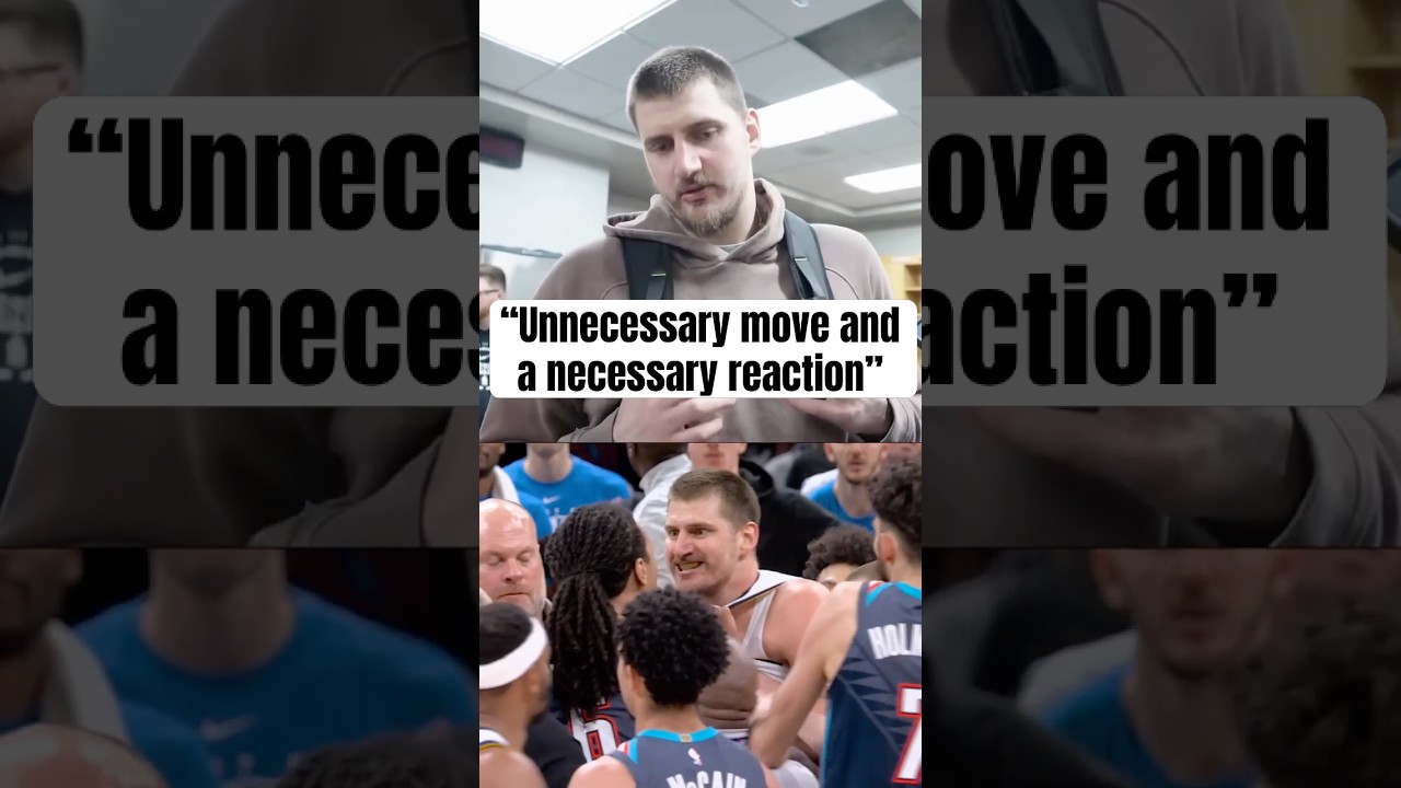 Jokić on his altercation with Lu Dort 👀 (via @AltitudeTv)