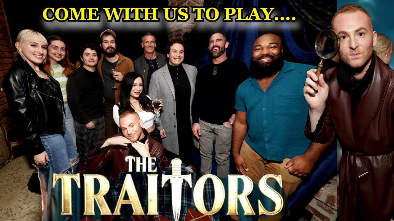 Come with me to the Traitors Experience as I fool my friends...