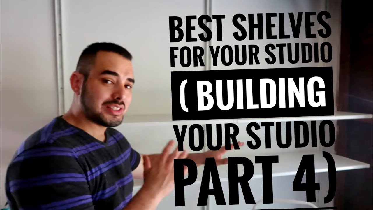 Best Shelves for your pottery studio 👌(building your studio #4)