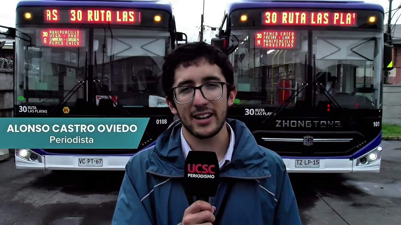 16 NUEVOS BUSES ELÉCTRICOS AL GRAN CONCEPCIÓN | Trabajo Universitario 