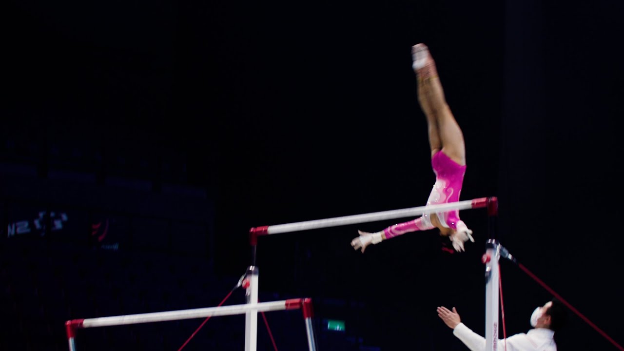 Luo Rui (CHN) - Uneven Bars - 2022 World Championships - Podium Training