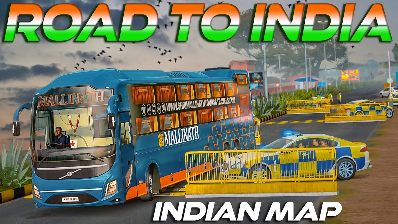 First INDIAN MAP in Euro Truck Simulator 2 | Nashik To Mumbai | Volvo 9600 Mallinath Travels