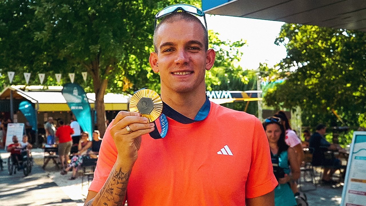 Rasovszky Kristóf: Úszás közben nem azt néztem, hogy ott az Eiffel-torony, jaj, de jó!