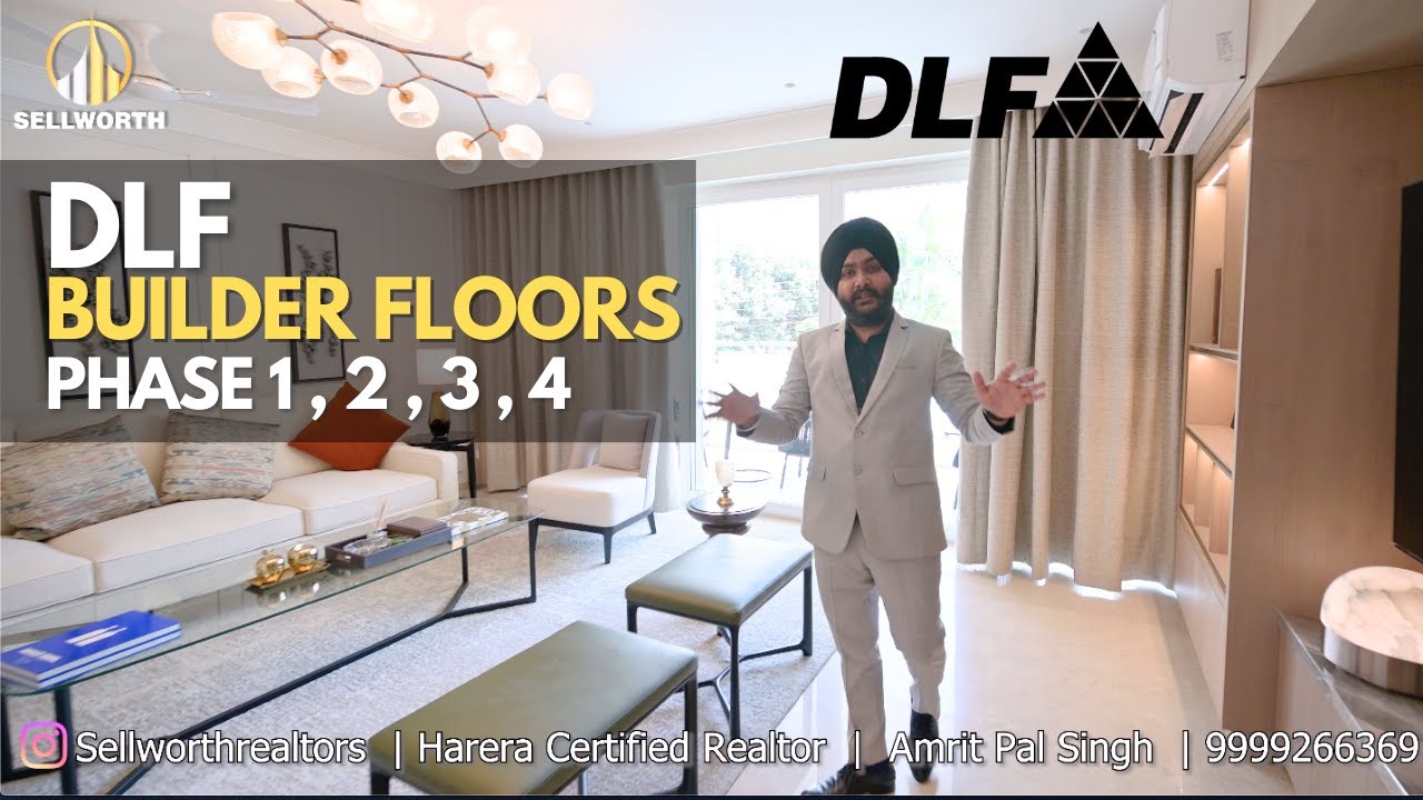 DLF Floors in Gurgaon | Independent Floors | DLF phase 3 | Sell Worth Realtors | Phase 1,2,3,4 & 5.