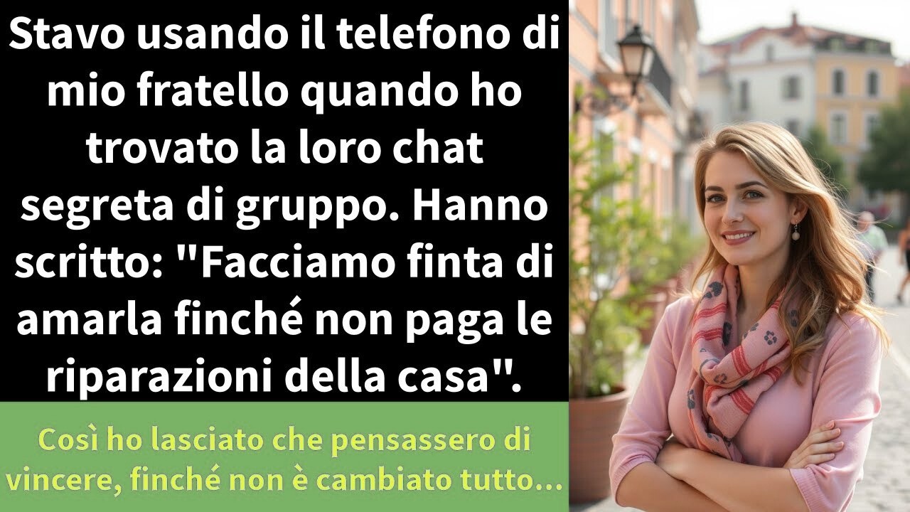 Stavo usando il telefono di mio fratello quando ho trovato la loro chat segreta di gruppo