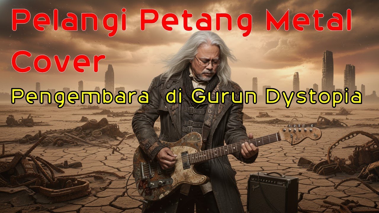 Pelangi Petang Metal Cover -Sudirman Video- Muzik Sinematik - Pengembara  di Gurun Dystopia