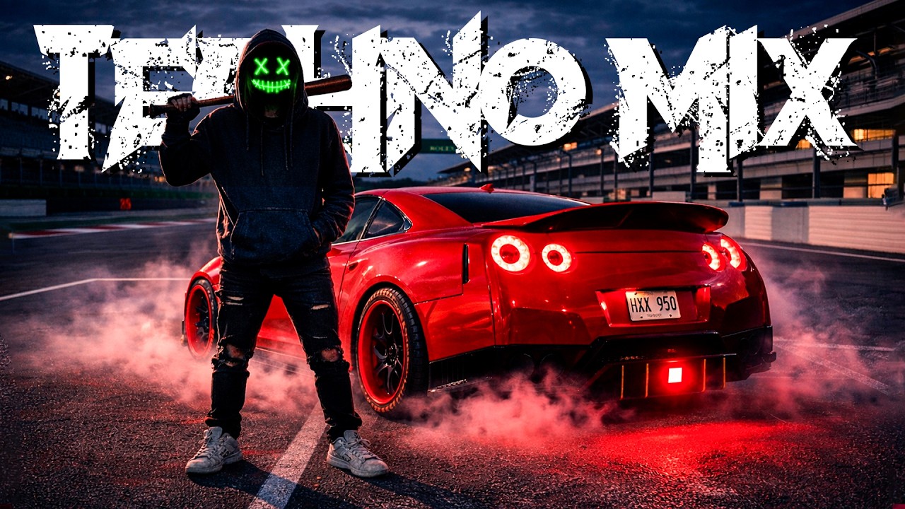 TECHNO MIX 2026 🌃 Midnight Neon Drive 🚗 Dark Rave Energy