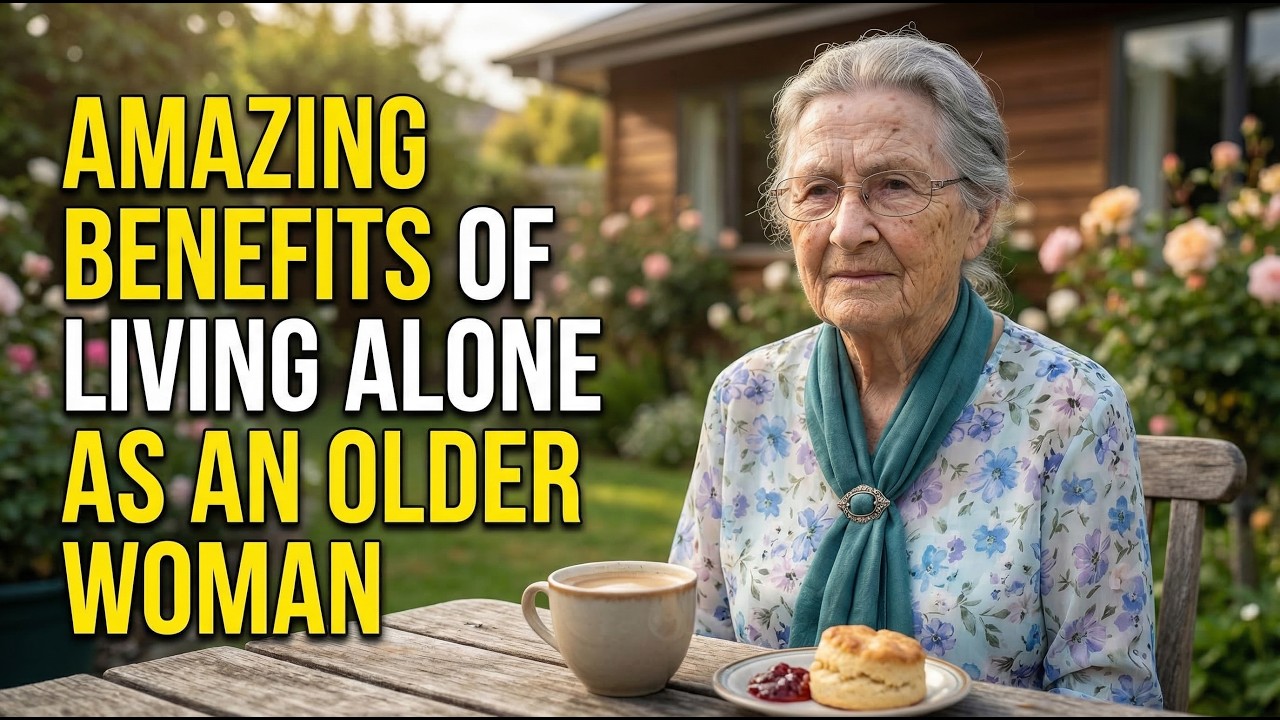 9 Benefits Of Living Alone As An Older Woman at 90 year old