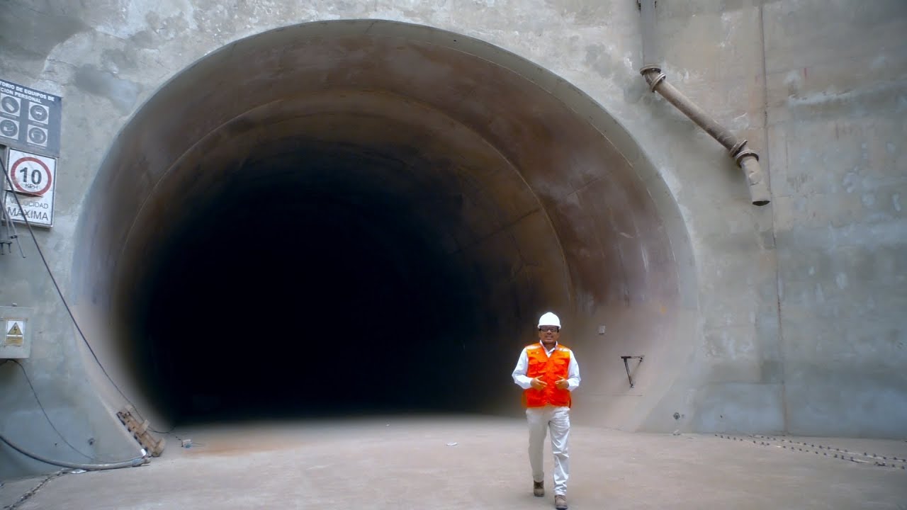 Túnel y pozos de la Línea 2 de Metro de Lima y Callao