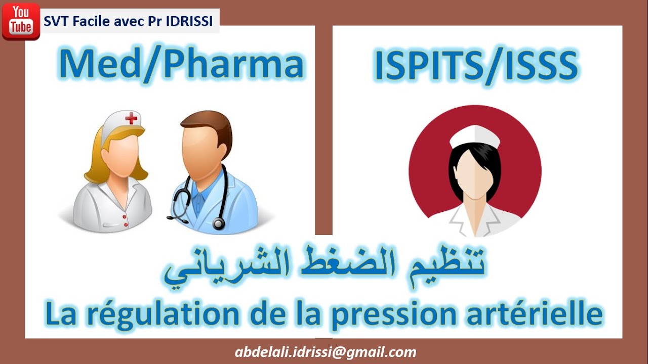 La pression artérielle  درس: تنظيم الضغط الشرياني الجزء 2
