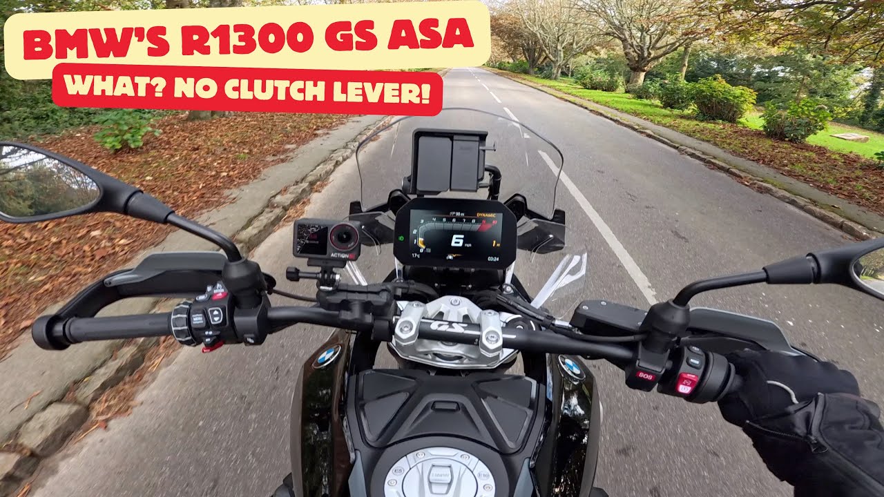 Что... нет сцепления! BMW R1300GS ASA (ассистент автоматического переключения передач)