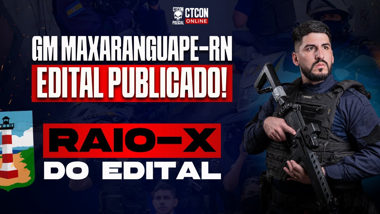 RAIO-X EDITAL - MAXARANGUAPE - PROF. ABIB REBOU&Ccedil;AS