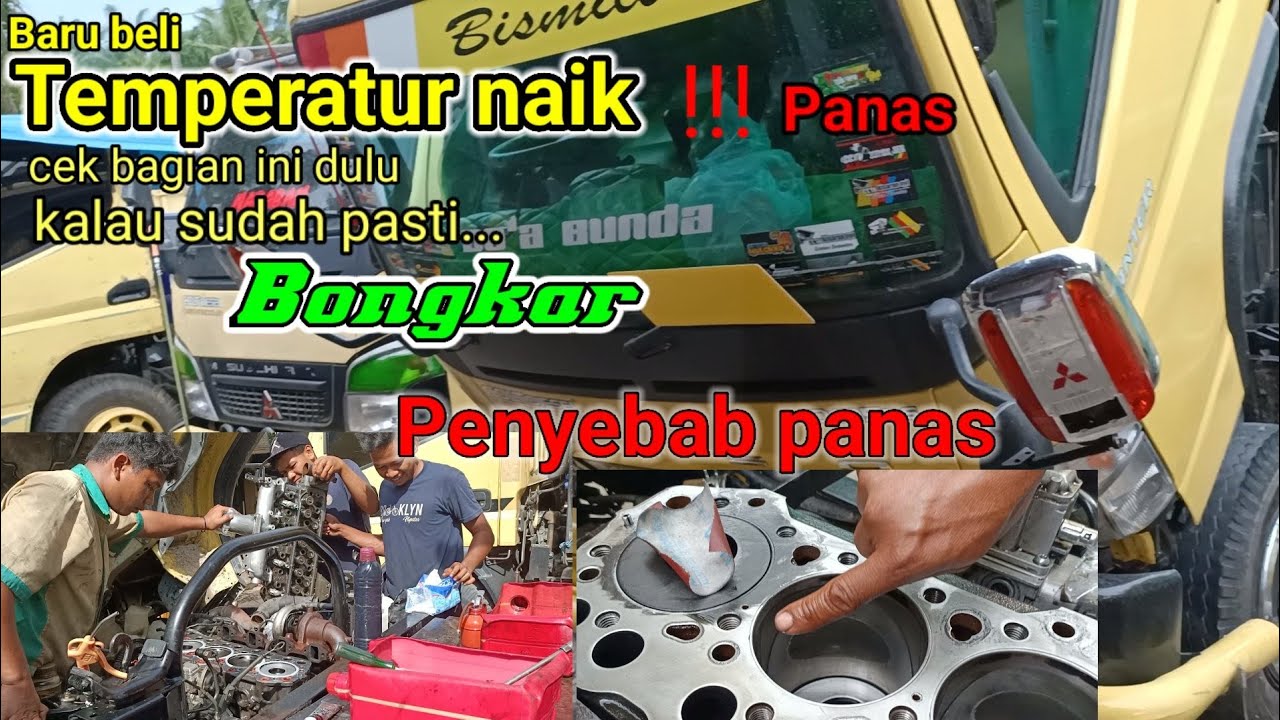 Temperatur naik !!! ini salah satu penyebab mesin canter panas