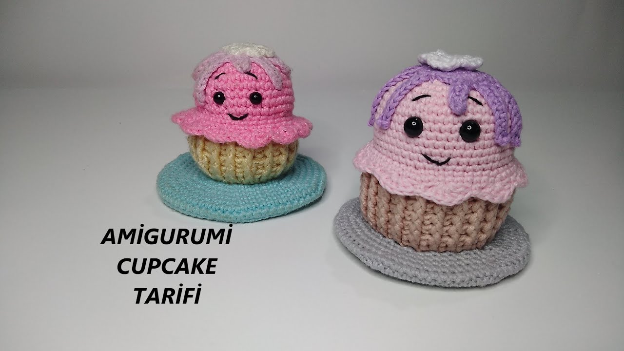 AMİGURUMİ CUPCAKE TARİFİ