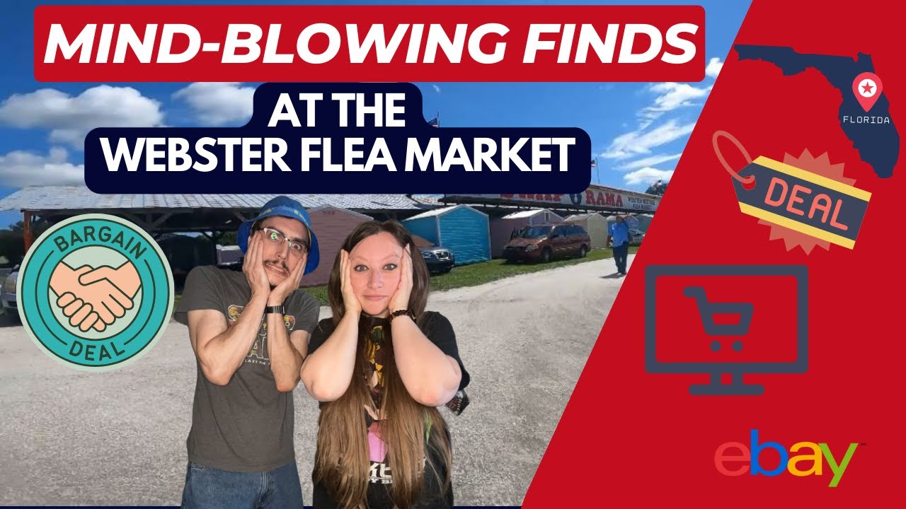 Mind-Blowing Finds at the Webster Flea Market!