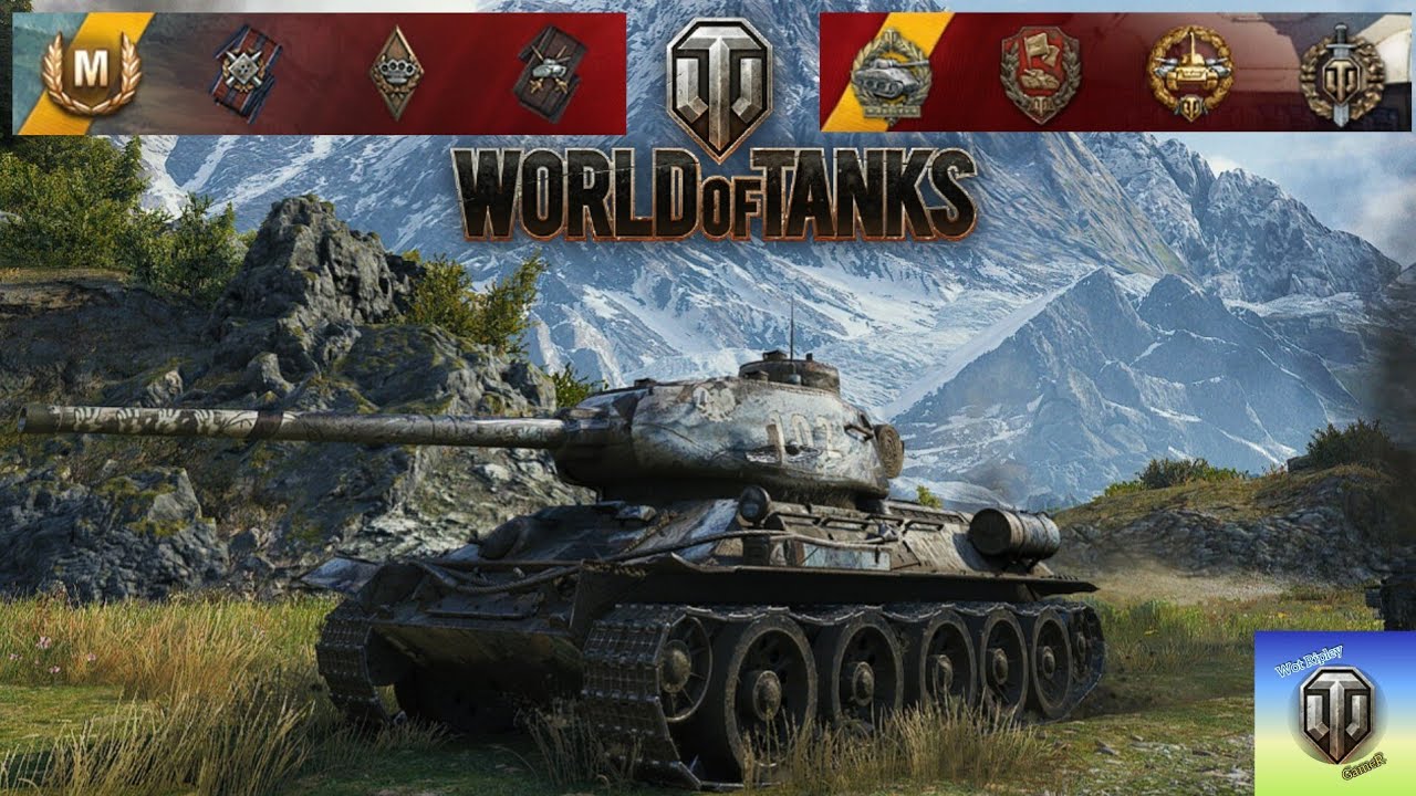 WOT Replay T-34-85 Rudy - 9 kills - 3K damage