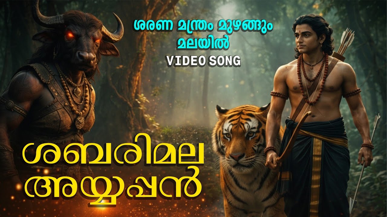 Sabarimala Ayyappan | New Devotional Song | Sarana Manthram | Swami Saranam