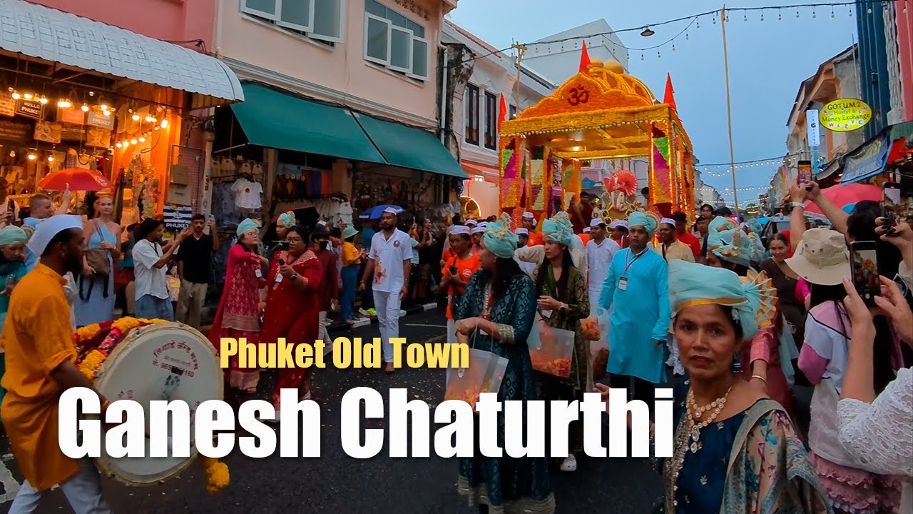 Ganesha Chaturthi Festival Phuket 2025 Old Town