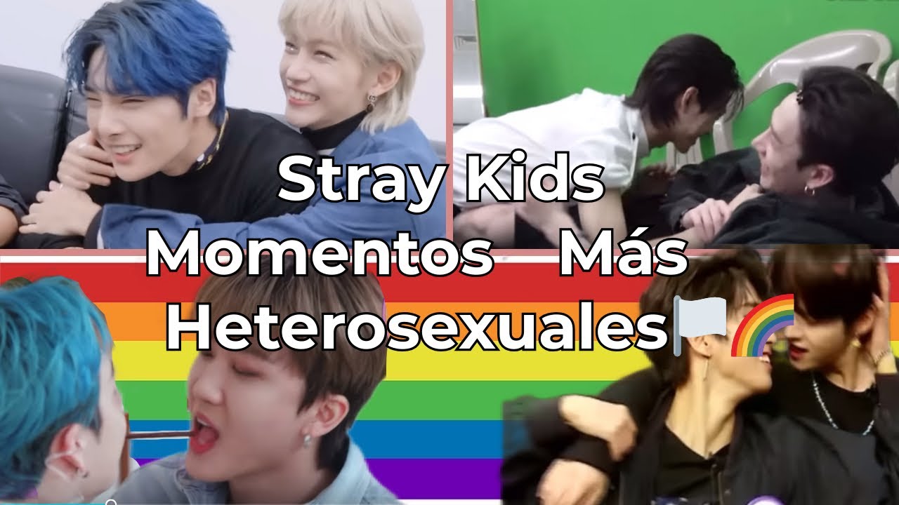 STRAY KIDS Y SUS MOMENTOS MÁS HETEROSEXUALES 🏳️‍🌈