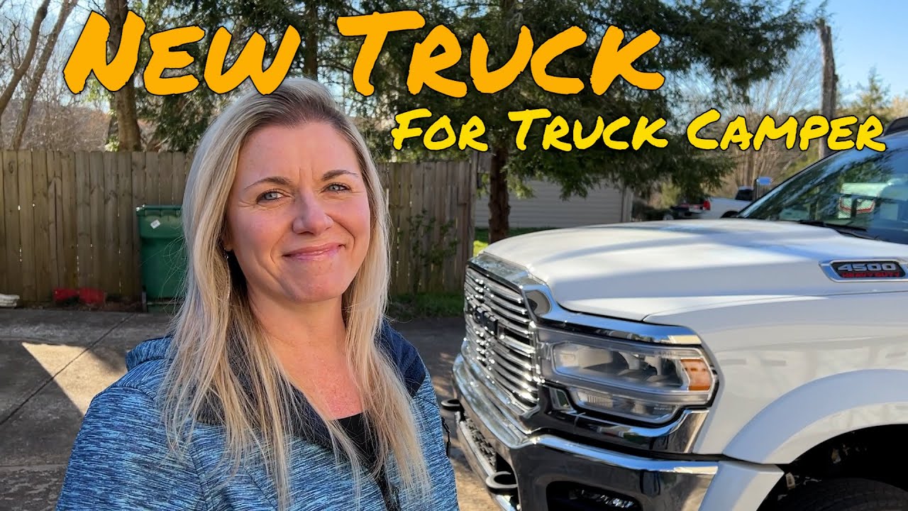 New Truck to haul our Truck Camper / 2022 Ram 4500