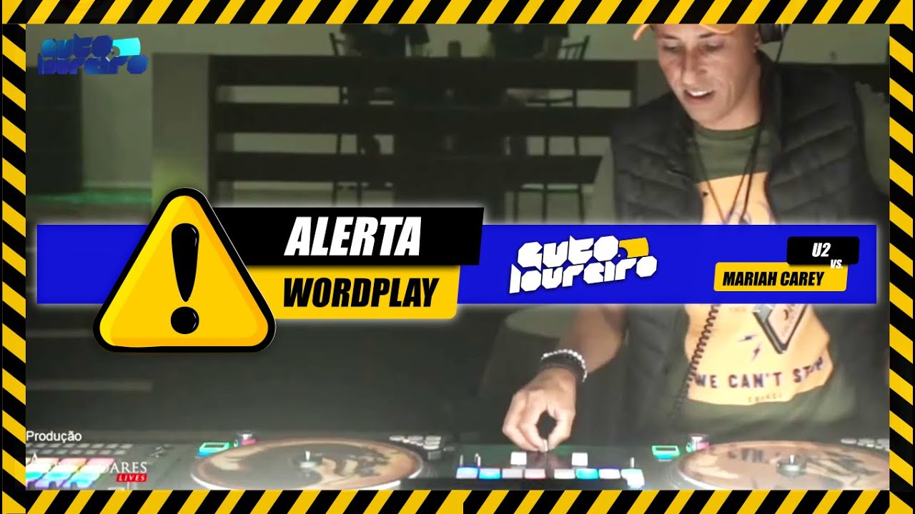 ALERTA WORDPLAY ! U2 - With or Without You Vs. Mariah Carey - WIthout You ! Guto Loureiro