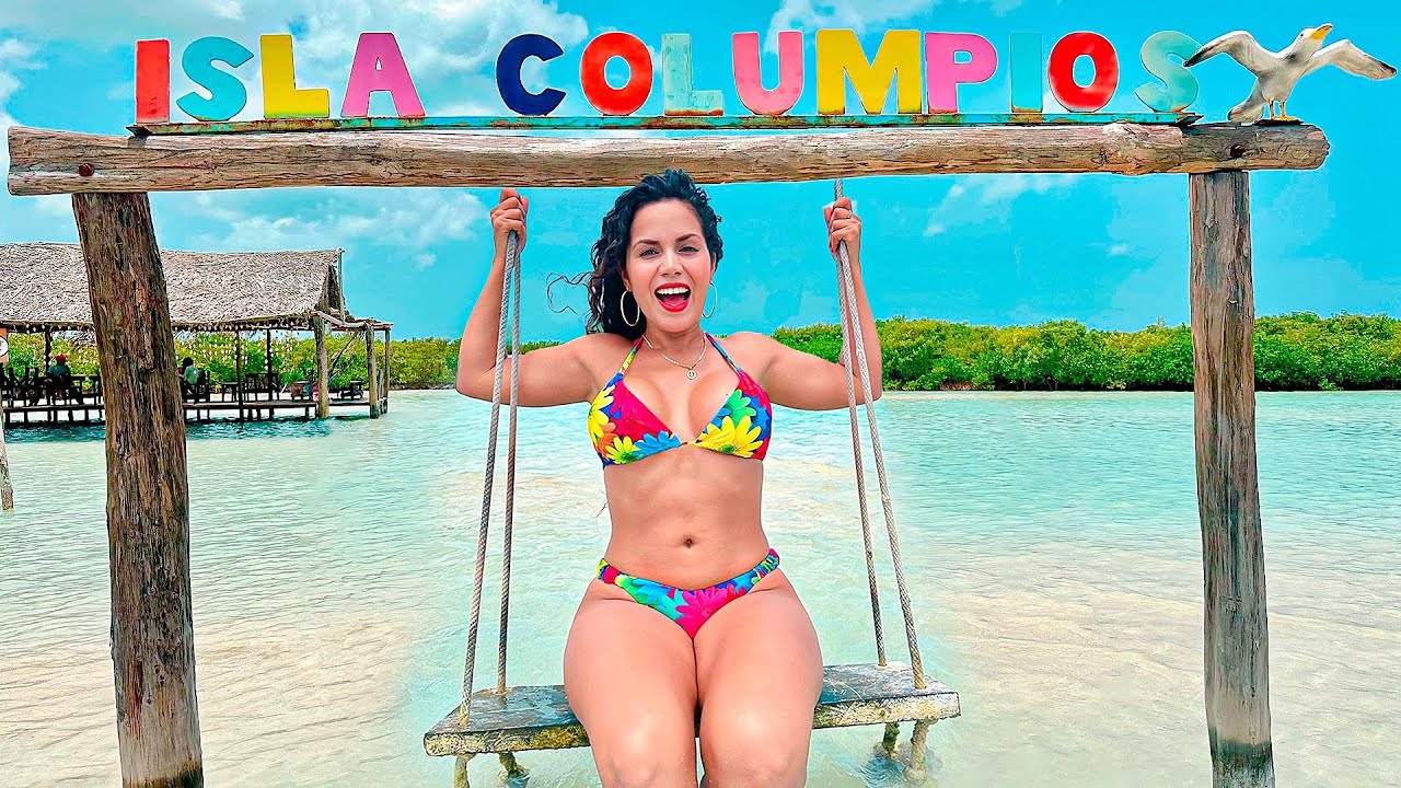 El lugar más NUEVO, BONITO Y ECONÓMICO de YUCATÁN 🇲🇽 Isla Columpios, Chuburná