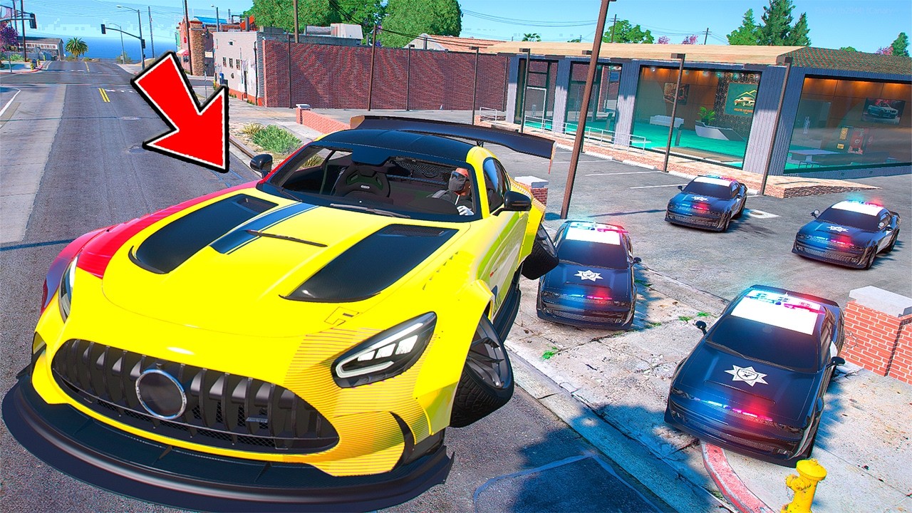 Robo un Dealer De carros Voladores Con mi Novia Gta 5 roleplay